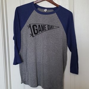 Game day 3/4 sleeve shirt